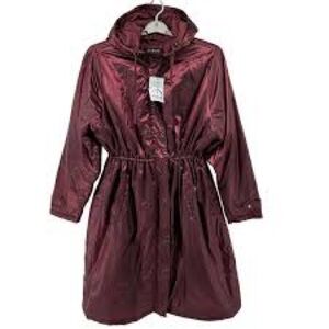 Dennis Basso Metallic Red Jacket